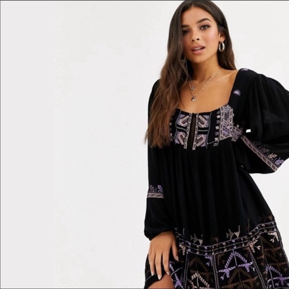 Free People Rhiannon Tunic Dress NWT! - Picture 2 of 4